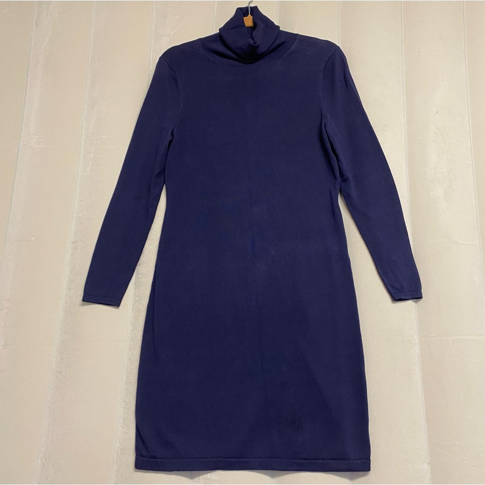 Peruvian Collection Women’s Dress Medium Petite Knit Turtleneck Pima Cotton